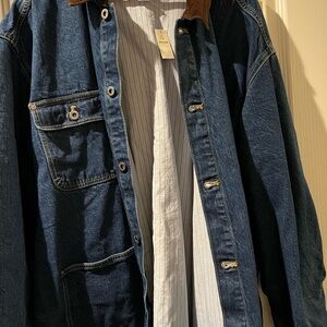 Women's Blue Denim Barn Jacket